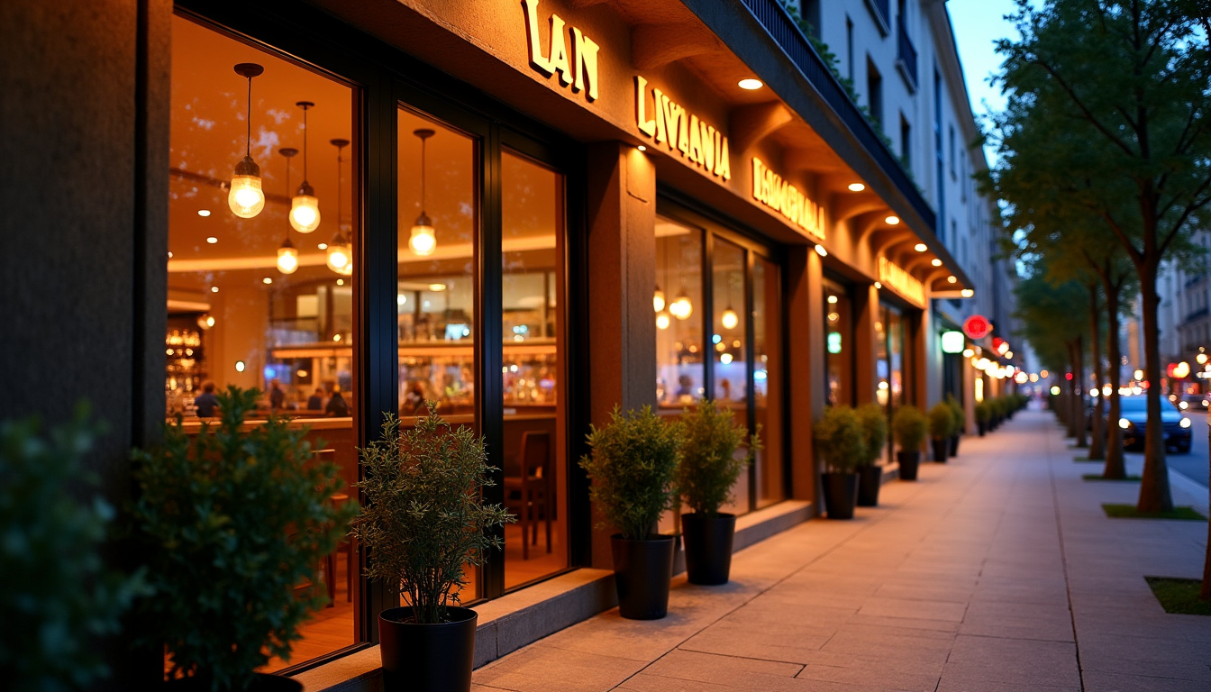 Façade du restaurant L