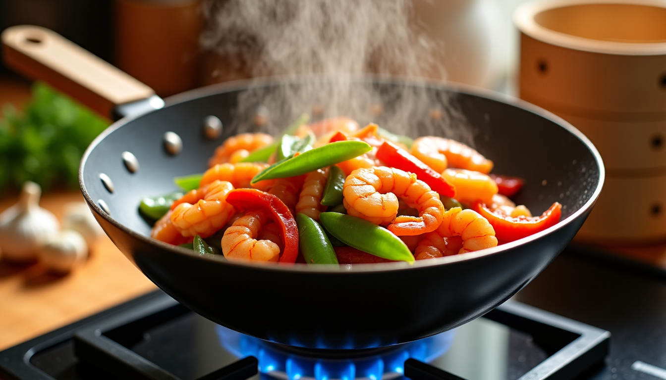 Réussir un wok aux crevettes parfait en 2026