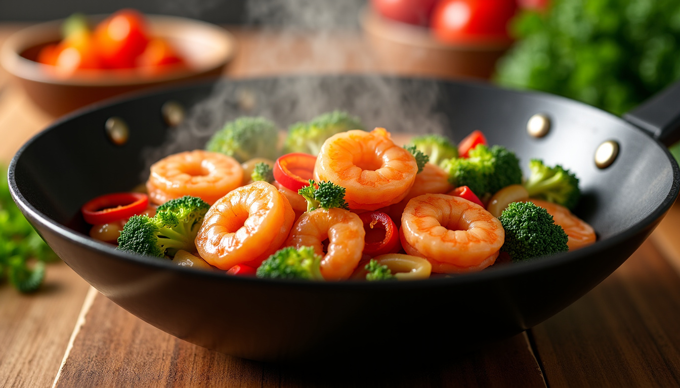 Comment réussir un wok aux crevettes savoureux en 2026 ?