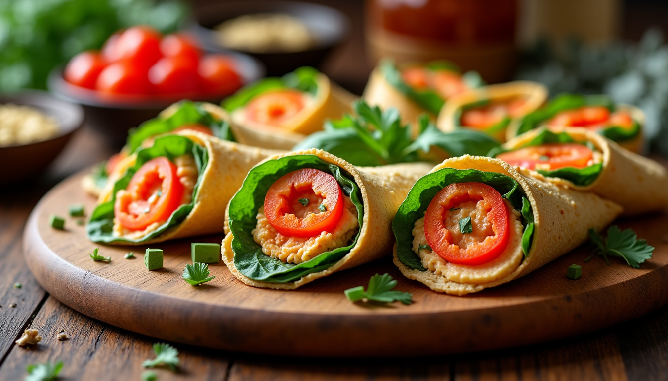 Des wraps apéritifs incroyables pour épater tous vos invités en 2026