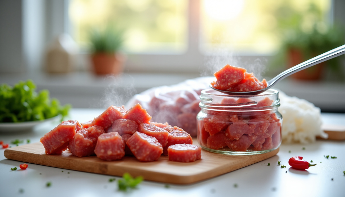 Méthodes de conservation de la chair à saucisse piquante: en pot hermétique au réfrigérateur et en portions congélées