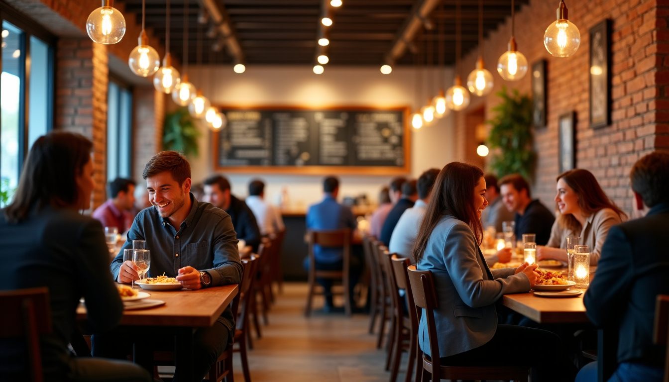Public dans un restaurant après la rénovation dans Cauchemar en cuisine