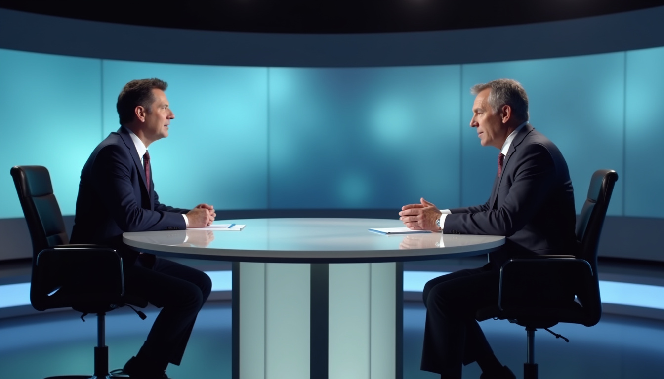 Réactions en studio télévisé suite à l’incident de Vesoul impliquant Jordan Bardella